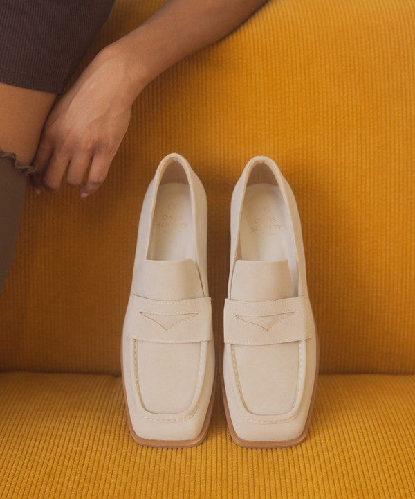 June Showers - Square Toe Penny Loafers