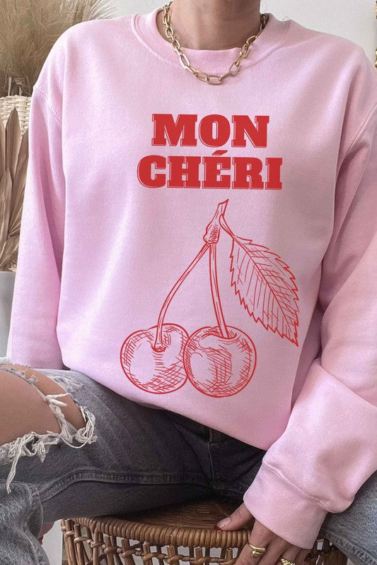 MON CHERIE Graphic Sweatshirt