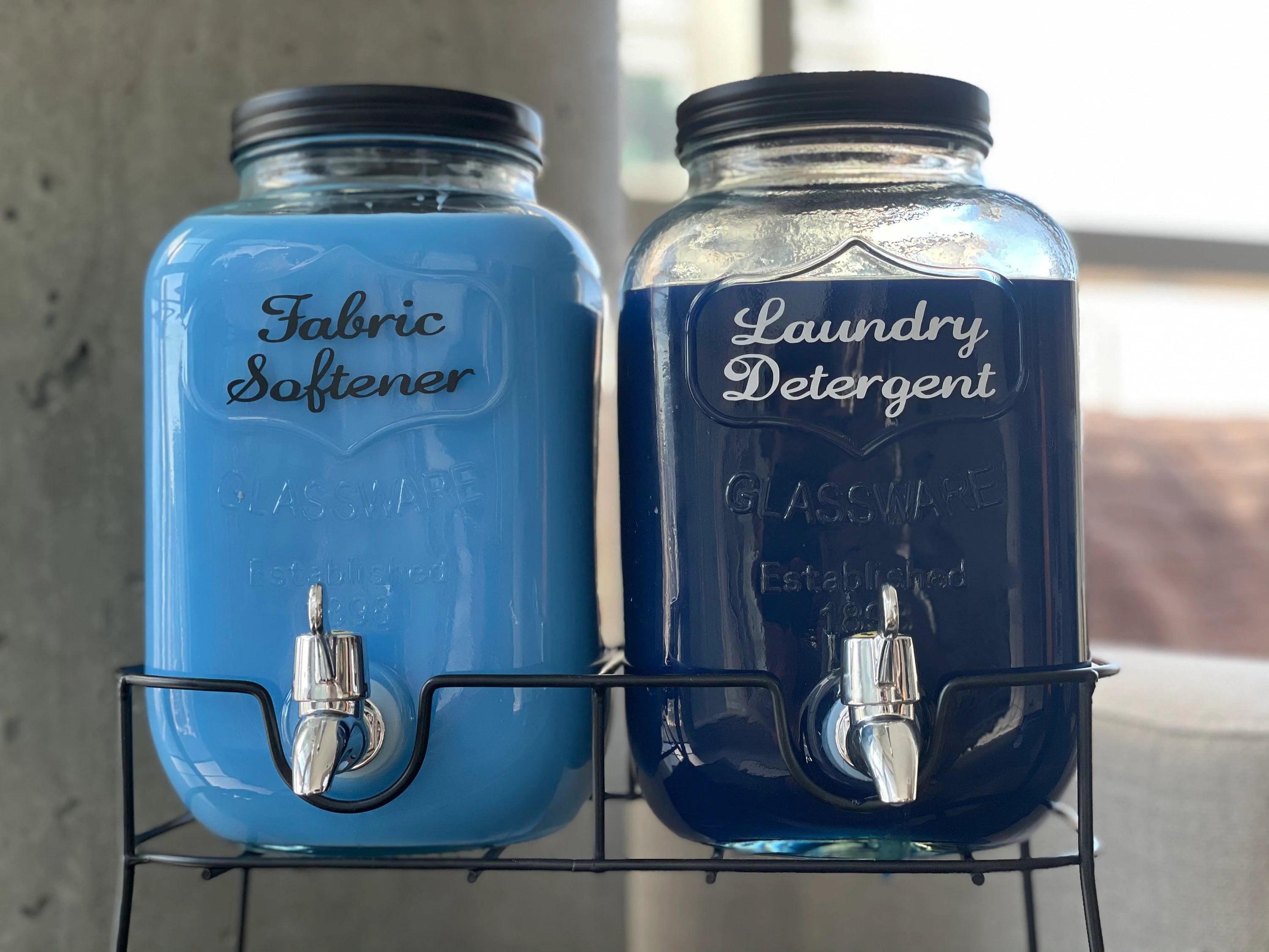 Laundry Jugs are Just a Little Prettier than the Big Orange Container