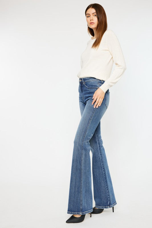 Kancan | High Rise Flare Jeans