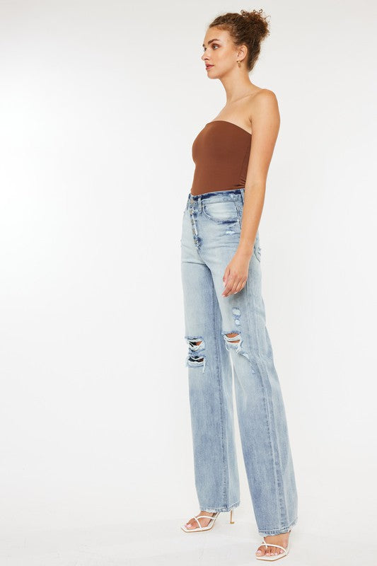 KanCan ULTRA HIGH RISE 90'S FLARE JEANS-
