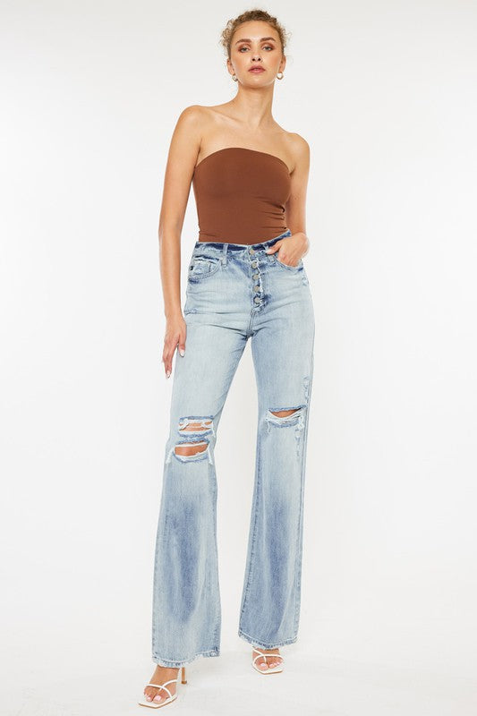 KanCan ULTRA HIGH RISE 90'S FLARE JEANS-