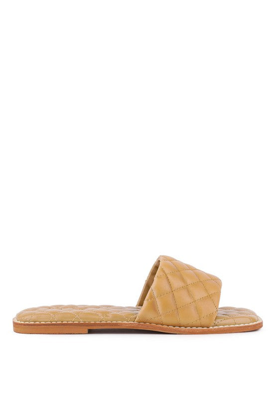 ODALTA Handcrafted Quilted Summer Flats