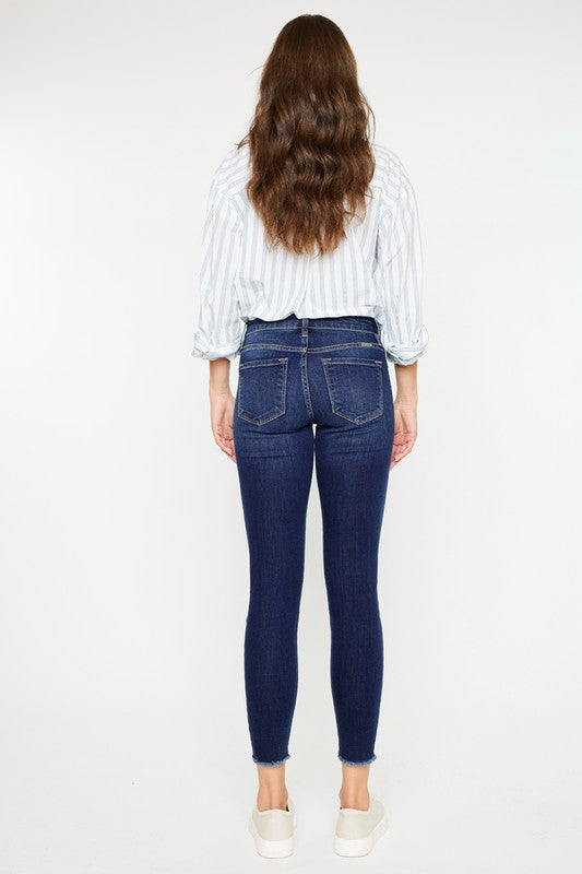 Kancan | MID RISE ANKLE SKINNY JEANS