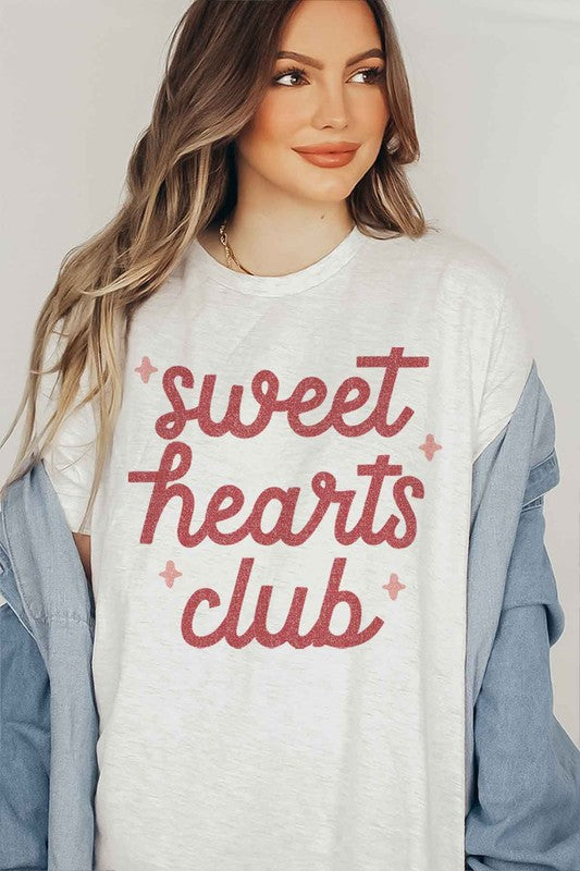SWEET HEARTS CLUB GRAPHIC TEE