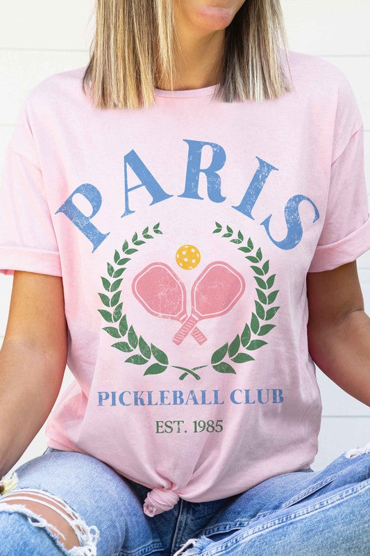 PARIS PICKLEBALL CLUB GRAPHIC TEE
