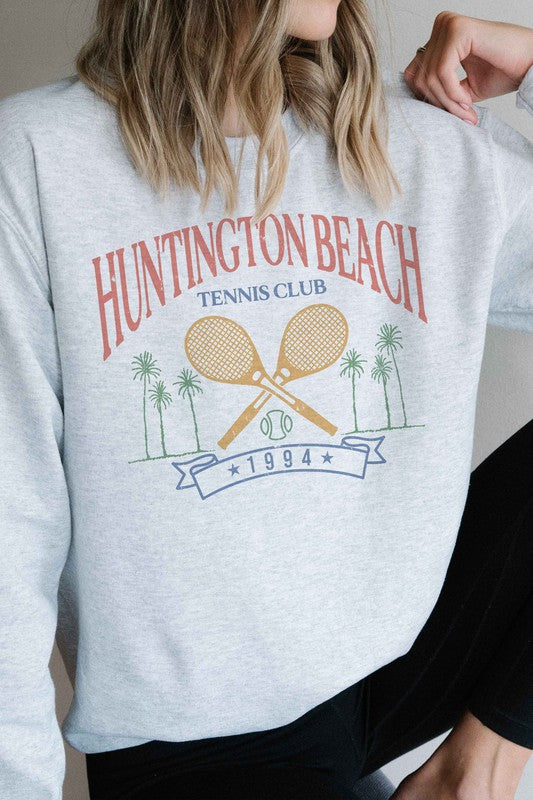 HUNTINGTON BEACH TENNIS CLUB GRAPHIC SWEATSHIRT