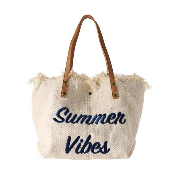 Summer Vibes Tote Handbag Purse
