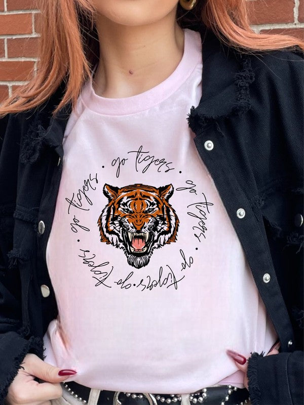 Tiger Circle Softstyle Gameday Graphic Tee