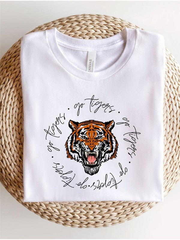 Tiger Circle Softstyle Gameday Graphic Tee