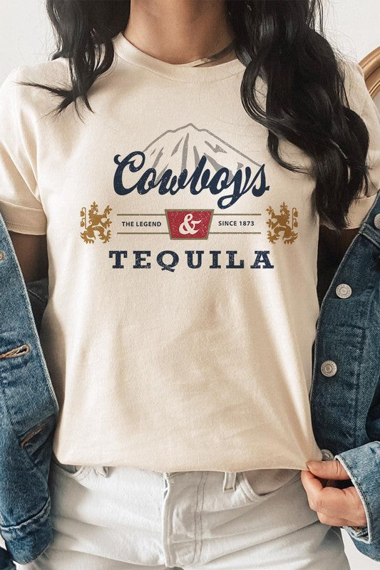 Cowboys, Coors and Tequila Tee