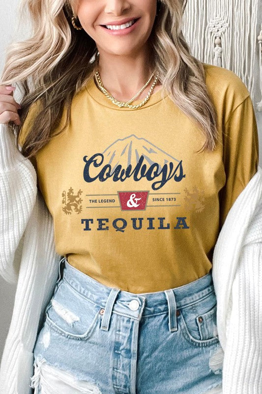 Cowboys, Coors and Tequila Tee