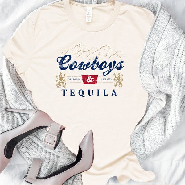 Cowboys and Tequila Graphic Tee