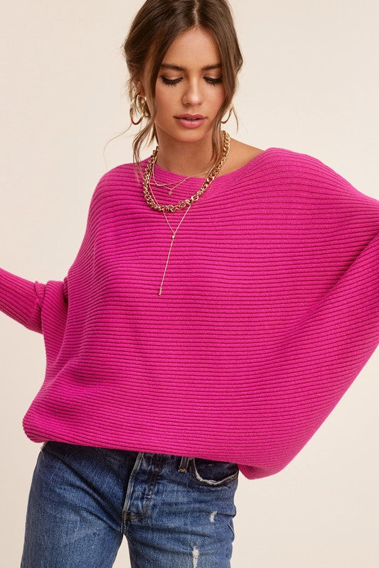 Mae Dolman Sleeve Sweater