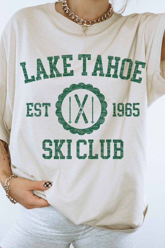 LAKE TAHOE SKI CLUB GRAPHIC TEE