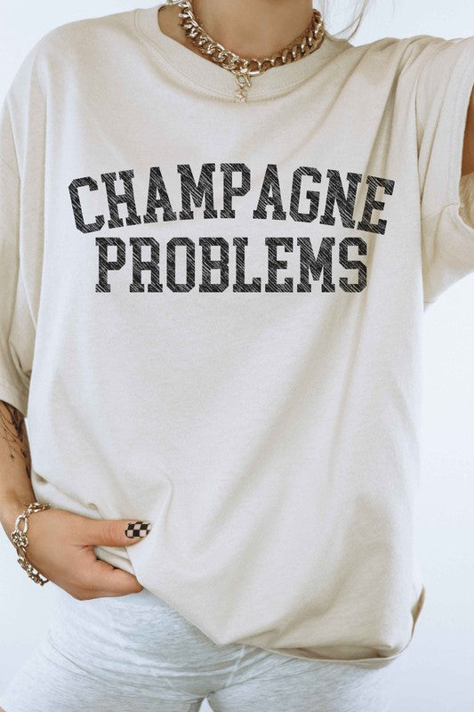 CHAMPAGNE PROBLEMS GRAPHIC TEE