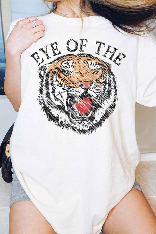 EYE OF THE TIGER GRAPHIC TEE