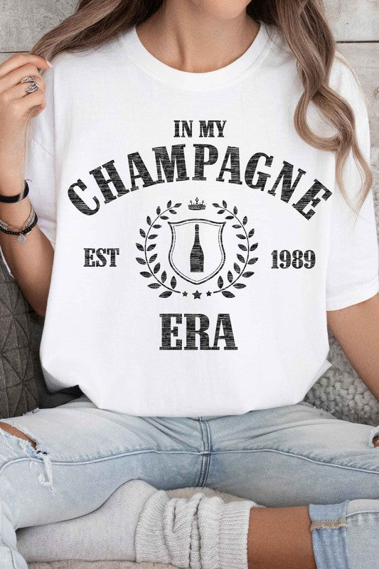 IN MY CHAMPAGNE ERA GRAPHIC TEE