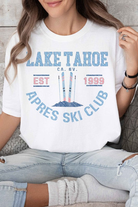 LAKE TAHOE APRES SKI CLUB GRAPHIC TEE