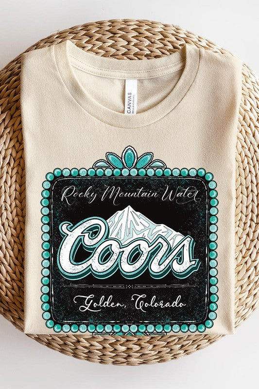 Coors Rocky Mountain Graphic T Shirts