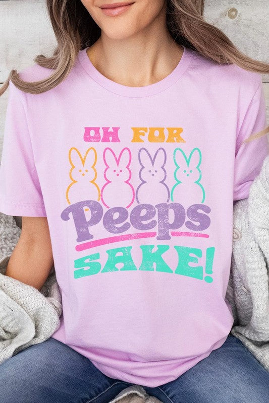 Peeps Sake Bunny Easters Graphic T Shirts