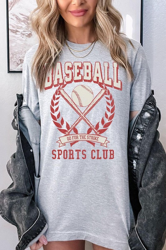 Baseball Sports Club Graphic T Shirts
