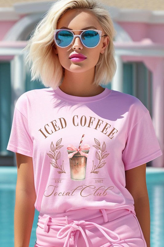Iced Coffee Social Club Graphic T Shirts