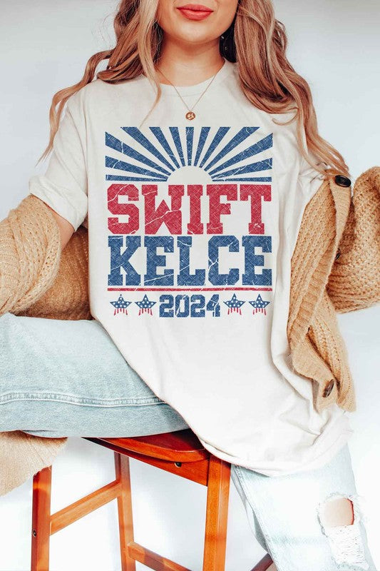 TAYLOR KELCE '24 PRESIDENTIAL ELECTION 2024 GRAPHIC TEE