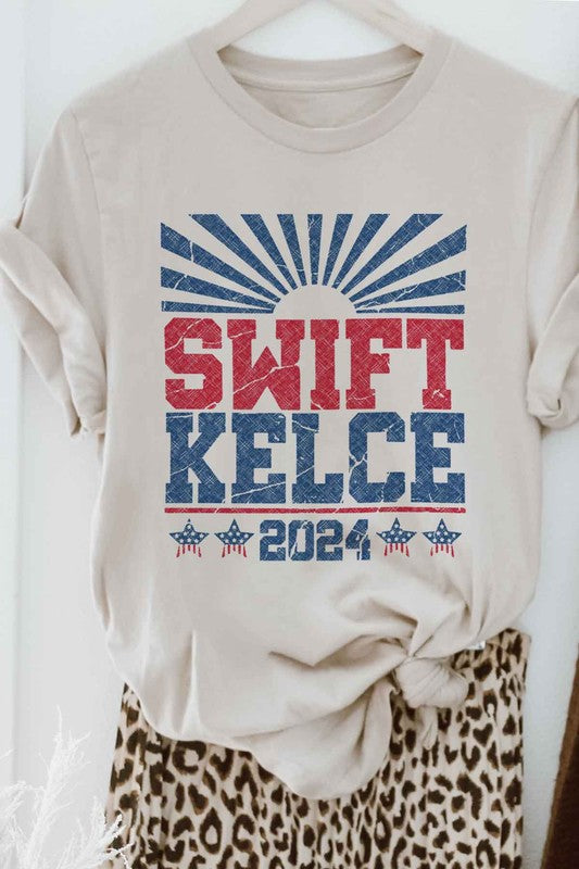 TAYLOR KELCE '24 PRESIDENTIAL ELECTION 2024 GRAPHIC TEE