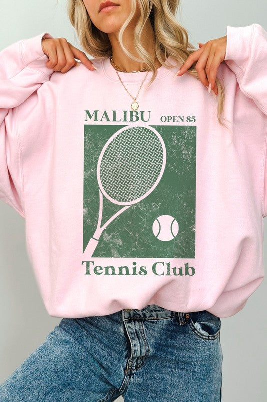 MALIBU TENNIS CLUB Graphic Sweatshirt