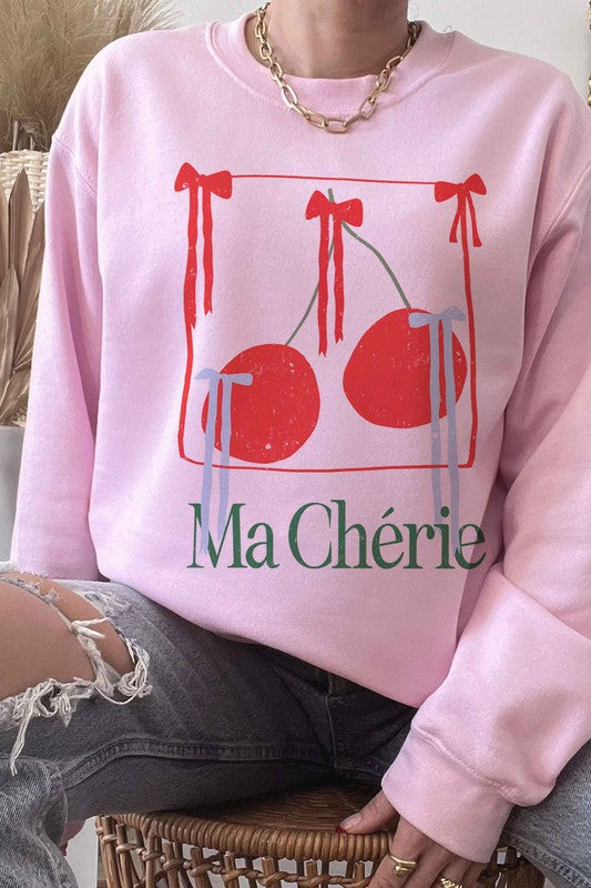 MA CHERIE Graphic Sweatshirt