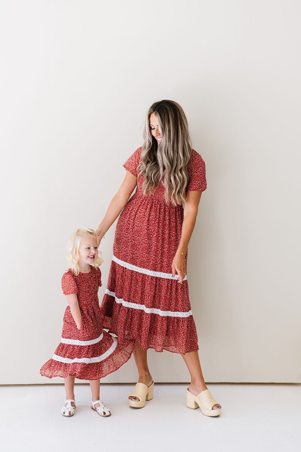 Isla Dress in Red - Kids