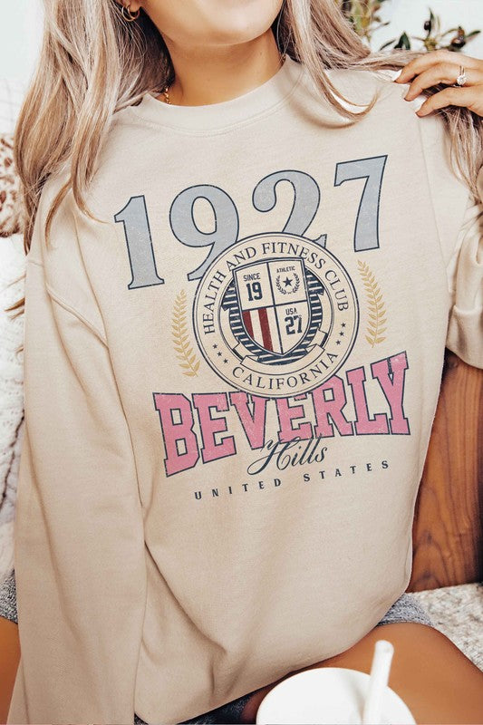 1927 BEVERLY HILLS Graphic Sweatshirt