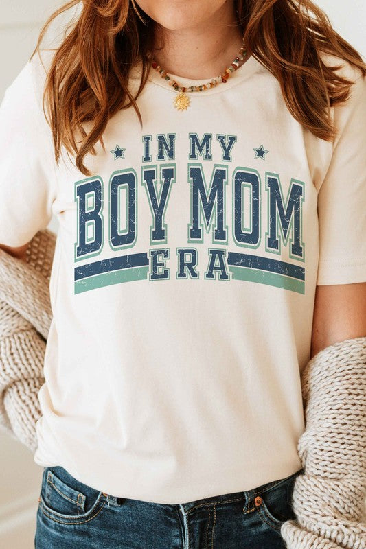 IN MY BOY MOM ERA Graphic T-Shirt