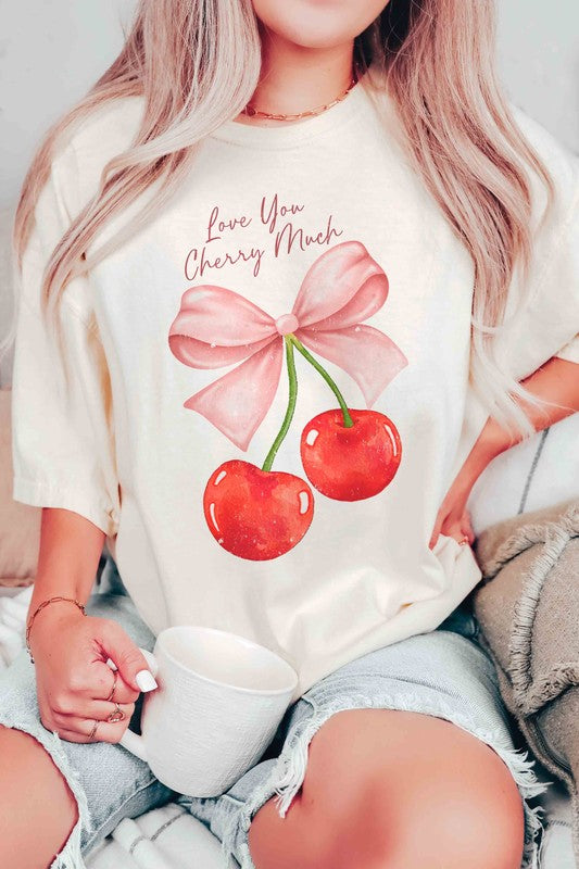 LOVE YOU CHERRY MUCH Graphic T-Shirt