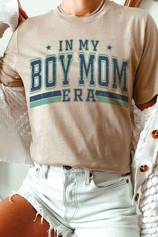 IN MY BOY MOM ERA Graphic T-Shirt