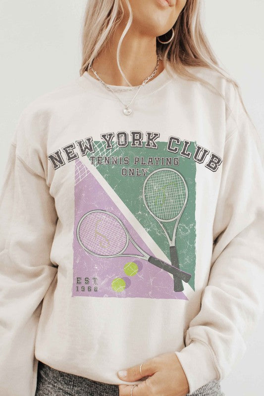 NEW YORK CLUB TENNIS PLAYING ONLY Sweatshirt