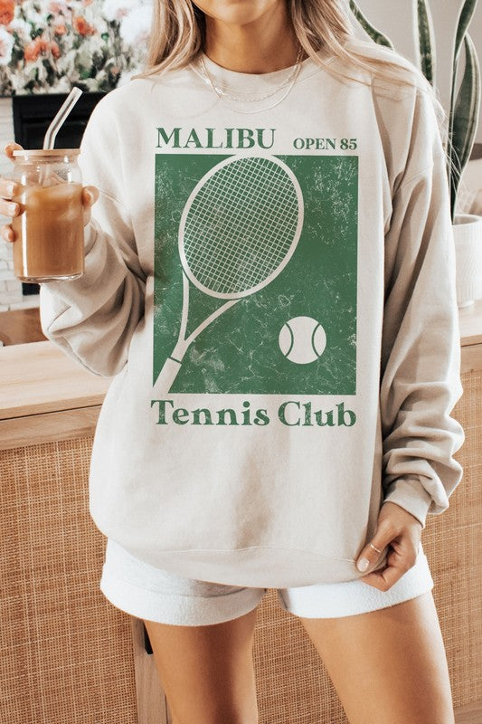 MALIBU TENNIS CLUB Graphic Sweatshirt