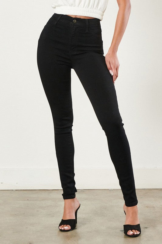 High Waisted Skinny Jean - Clothing - Market Street Boutique