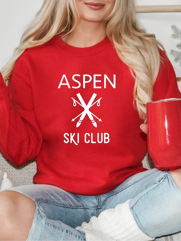 ASPEN Ski Club Bella Canvas Premium Crew