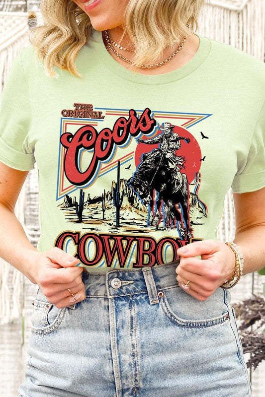 THE ORIGINAL COORS COWBOY  Graphic Tee