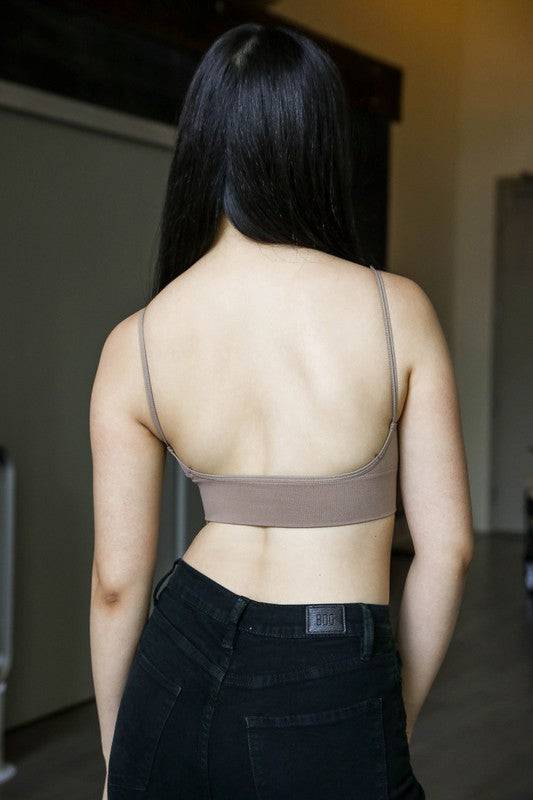 Low Back Seamless Bralette - Clothing - Market Street Boutique